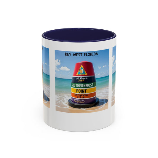 Key West Southernmost Point Coffee Mug – Accent 11/15oz